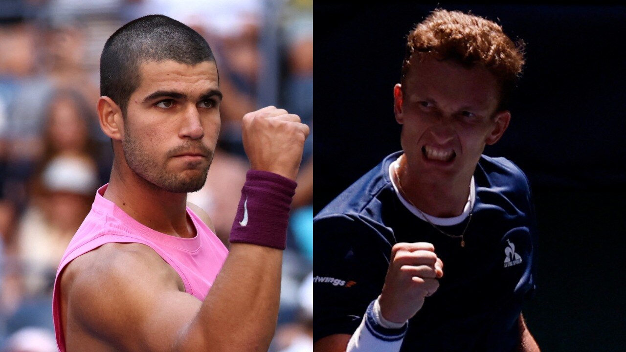 Carlos Alcaraz and Jiri Lehecka advanced to the US Open quarters. Courtesy: Reuters Carlos Alcaraz, Jiri Lehecka