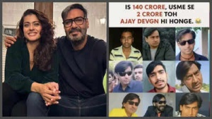 Kajol's Hilarious Take on Ajay Devgn Look-Alike Meme Goes Viral: 'Singham Will Flip Out!'