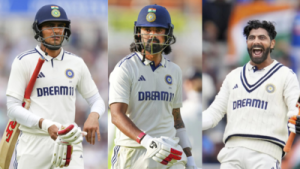 Gill, Rahul, Jadeja Etch Names in Record Books with Unprecedented Feat Against England