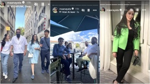 Sanjay Dutt enjoys family vacation in Geneva with wife Maanayata, kids Shahraan, Iqra - PICS inside
