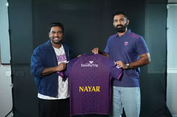 Abhishek Nayar at a UP Warriorz training camp.