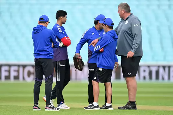 Shubman Gill at a press conference