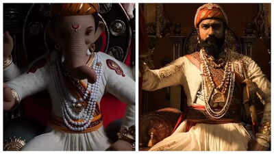 Ganesh Chaturthi 2025: Vicky Kaushal shares 'Chhaava' inspired Ganpati idols; says 'Ganpati Bappa Morya'