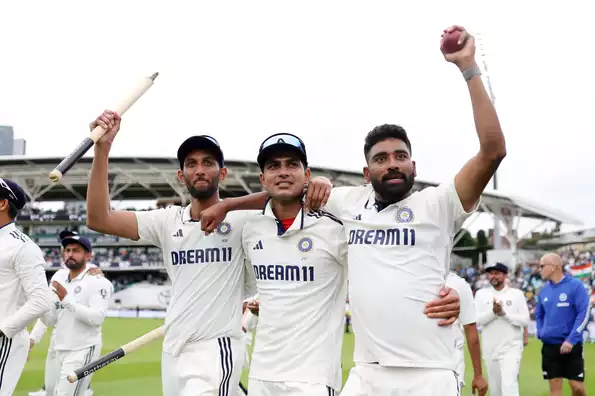 Siraj and Krishna lead India to victory